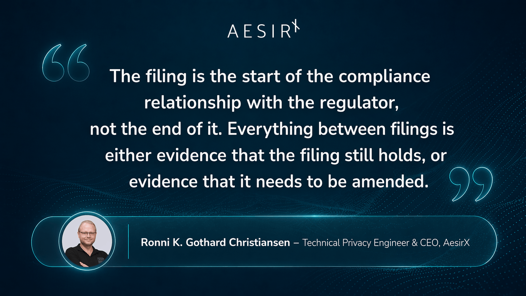 The shift from filing submission to living dossier